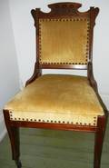 060491 EASTLAKE MAHOGANY SIDE CHAIR