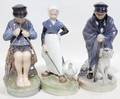 060466 ROYAL COPENHAGEN PORCELAIN FIGURES THREE H 7