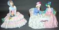 060454 ROYAL DOULTON PORCELAIN FIGURINES 2 PCS