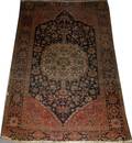 052468 ANTIQUE PERSIAN ORIENTAL WOOL RUG 48 X 30