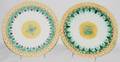 052458 WEDGWOOD MAJOLICA PLATES C 18651875 TWO