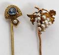 051529 ANTIQUE VICTORIAN STICK PINS TWO