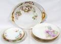 042515 CONTINENTAL HAND PAINTED PORCELAIN PLATES 11