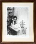 042507 HILDA CASTELLON LITHOGRAPH 13 X 10
