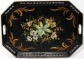 081528 TOLE GALLERY TRAY 22 X 16