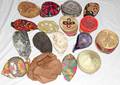 060502 MIDDLE EASTERN EMBROIDERED  EMBELLISHED HATS
