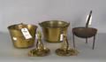 Metalware to include 2 brass buckets