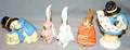 050513 HEREND  BEATRIX POTTER PORCELAIN BUNNYKINS