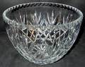 042538 CUT CRYSTAL CENTERPIECE BOWL H 6 DIA 8