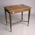 French ormolo mounted pier table