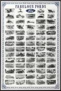 080045 FABULOUS FORDS PRINT 37 X 25