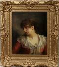 072015 GUSTAVE JEAN JACQUET OIL ON CANVAS 1880 22