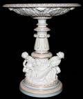 071014 KPM PORCELAIN  BISQUE COMPOTE BERLIN 19TH C