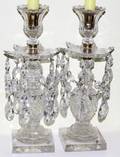 071041 REGENCY WATERFORD CRYSTAL SINGLE CANDLESTICKS