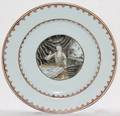 071028 CHINESE EXPORT PORCELAIN PLATE C 1745