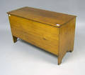 New England pine blanket chest