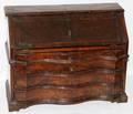 061033 ENGLISH WALNUT DIMINUTIVE SLANTFRONT DESK