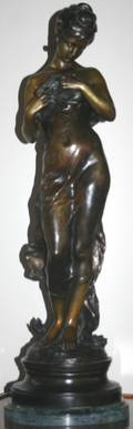 060011 AFTER HIPPOLYTE MOREAU BRONZE SCULPTURE 32