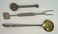 Pennsylvania wrought iron flesh forkspatula