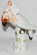 051019 MEISSEN PORCELAIN FIGURE OF A PARROT H 10