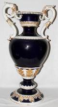 051017 MEISSEN PORCELAIN URN H 24 W 13 12