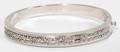 050030 14KT WHITE GOLD  200 CT DIAMOND BRACELET
