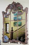 042023 CARVED MIRROR DESIGNED BY ALBERT KAHN C 1910