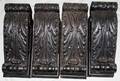 032016 ANTIQUE ARCHITECTURAL CARVED OAK CORBELS 11