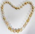 032036 TAHITIAN SOUTH SEA PEARL NECKLACE W18KT GOLD