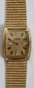 032027 LONGINES 14 KT GOLD AND DIAMOND MANS WATCH