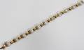 111070 14KT GOLD  DIAMOND BRACELET L 7 14