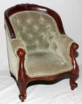 111085 FRENCH STYLE CHILDS CHAIR H 19 W 15
