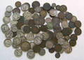 Group of early US coin currency