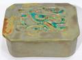 101135 PEWABIC POTTERY CIGARETTE BOX C 1940 H 2
