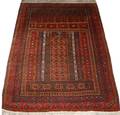 121136 BOKHARA WOOL PRAYER RUG MID 20TH C