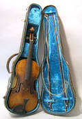 German violin labeled by John Baptiste Schweitzer