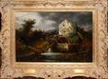 012083 BRITISH SCHOOL OIL ON CANVAS 18TH19TH C