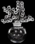 111153 LALIQUE LILY OF THE VALLEY PERFUME BOTTLE