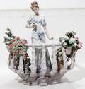 110074 LLADRO PORCELAIN FIGURINE FAR AWAY THOUGHTS
