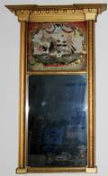 091142 FEDERAL STYLE GOLD LEAF  MIRROR