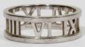 012133 TIFFANY  CO ATLAS 18 KT WHITE GOLD RING