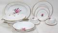 110088 SPODE BRIDAL ROSE DINNER SERVICE 78 PIECES