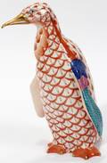 110083 HEREND PORCELAIN PENGUIN H 4