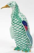 110082 HEREND PORCELAIN PENGUIN H 4