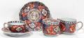 110103 JAPANESE IMARI PORCELAIN DESSERT SET 20 PCS