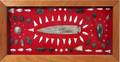 101242 AMERICAN INDIAN ARROWHEADS IN A SHADOWBOX