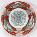091182 JAPANESE IMARI PORCELAIN BOWL C 1820 H 4
