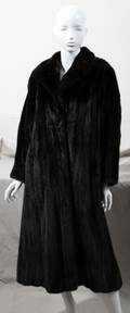 020160 LOUIS FRAUD LADYS RANCH MINK COAT