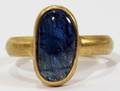 102180 350 CT NATURAL SAPPHIRE  22KT GOLD RING