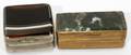 091223 VICTORIAN AGATE  STONE SNUFF BOXES 19TH C